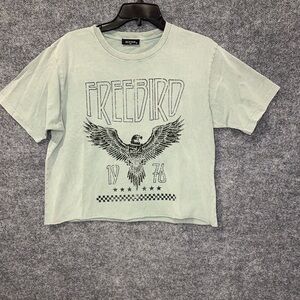 Zutter Freebird Cropped Short Sleeve - Size Medium (M), NWOT, Vintage Inspired